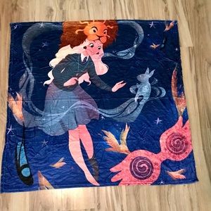 LitJoy Harry Potter Luna Lovegood Fleece Throw
